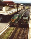 Nowy Scz, g. 11:45 - z lewej 6625 z Chabwki, z prawej 6626 do Chabwki, z prawej z tyu 630 do Tarnowa