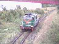 A tak wyglda SMrodek wracajcy z Kartuz. Zapalimy go na wiadukcie kawaek za stacj Somonino.