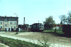 Imbramowice. Jest to kocowa stacja wielu ET21...